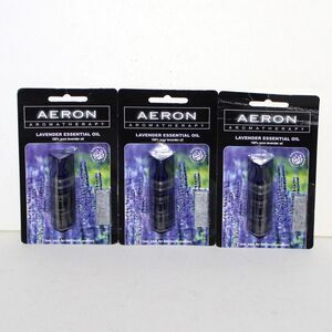 Lot 3 Aeron Essential Oil Lavender aromatherapy 100% pure all natural